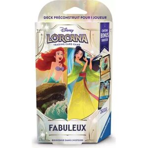 Decks de démarrage Ravensburger Disney Lorcana S9 1J B Ariel & Mulan - Jeu de cartes - Publicité Decks de démarrage Ravensburger Disney Lorcana S9 1J B Ariel & Mulan - Jeu de cartes - Publicité