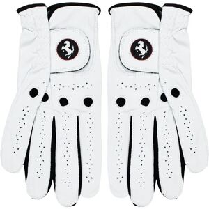 Cobra Ferrari Lederen Golfhandschoen - Maat Large - Rechtshand - Wit Cobra Ferrari Lederen Golfhandschoen - Maat Large - Rechtshand - Wit