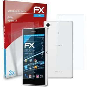 atFoliX FX-CLEAR Beveiligingsfilm voor Sony Xperia Z1 - Set van 3 atFoliX FX-CLEAR Beveiligingsfilm voor Sony Xperia Z1 - Set van 3