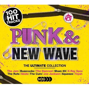 Various Artists Punk et New Wave Coffret CD - 5 Disques 2018 - Publicité Various Artists Punk et New Wave Coffret CD - 5 Disques 2018 - Publicité
