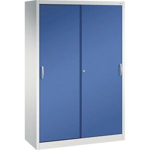 C+P Acurado Schiebetürschrank - 4 Regale - Stahl - Hohe Tragfähigkeit C+P Acurado Schiebetürschrank - 4 Regale - Stahl - Hohe Tragfähigkeit