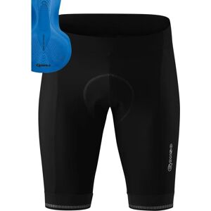 GONSO Herren Sitivo M Bike Shorts - Black, Blue - Cycling Shorts GONSO Herren Sitivo M Bike Shorts - Black, Blue - Cycling Shorts