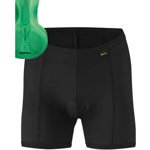 GONSO Sitivo U W Fietsshorts - Zwart (Groen) - Damen, Maat 34 GONSO Sitivo U W Fietsshorts - Zwart (Groen) - Damen, Maat 34