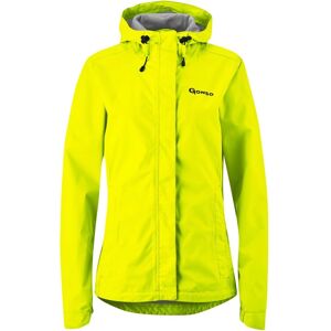 Gonso Sura Light Neon Geel Dames Fietsjas - Waterdichte Regenjas Gonso Sura Light Neon Geel Dames Fietsjas - Waterdichte Regenjas