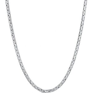 Kuzzoi Herren Kette - Rund 925 Sterling Silber - Lässiges Design Kuzzoi Herren Kette - Rund 925 Sterling Silber - Lässiges Design