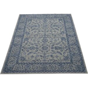 MUSTERRING DENVER Teppich - 65x130cm, 8mm, Polyester, Grau/Blau MUSTERRING DENVER Teppich - 65x130cm, 8mm, Polyester, Grau/Blau