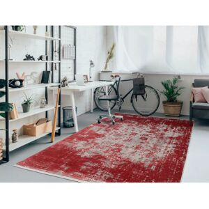 WK WOHNEN Glamour Teppich - 240x300 cm, Viskose, 8 mm, Rot - Teppich WK WOHNEN Glamour Teppich - 240x300 cm, Viskose, 8 mm, Rot - Teppich