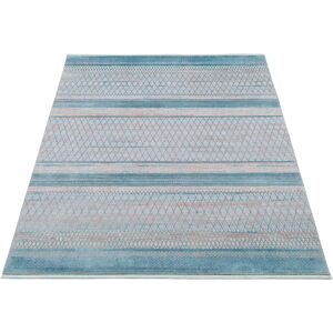 OCI DIE TEPPICHMARKE Farbmeister Teppich - Blau (türkis, grau) 65x130cm - Teppich OCI DIE TEPPICHMARKE Farbmeister Teppich - Blau (türkis, grau) 65x130cm - Teppich