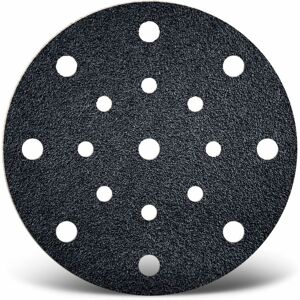 MENZER - Black - 150 mm Velcro - 17 trous - Abrasifs - Publicité MENZER - Black - 150 mm Velcro - 17 trous - Abrasifs - Publicité