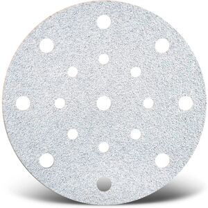 MENZER - White - Ø150 mm - 17 trous - Disque de ponçage - Publicité MENZER - White - Ø150 mm - 17 trous - Disque de ponçage - Publicité