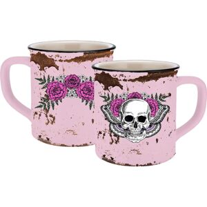 Kubek Skull GEDA LABELS - Vintage Wielobarwny Kubek Skull GEDA LABELS - Vintage Wielobarwny