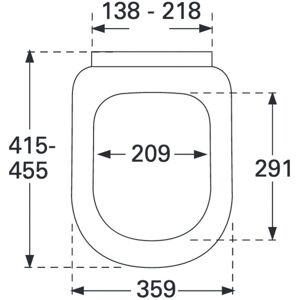 Villeroy & Boch Subway WC-Sitz - SoftClosing & QuickRelease Villeroy & Boch Subway WC-Sitz - SoftClosing & QuickRelease