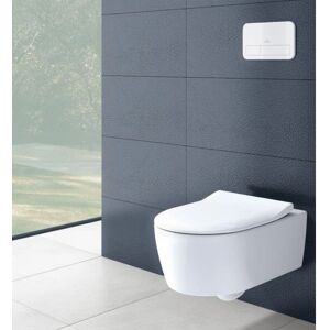 Villeroy & Boch Vægmonteret WC med SlimSeat - Hvid, CeramicPlus Villeroy & Boch Vægmonteret WC med SlimSeat - Hvid, CeramicPlus