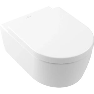 Villeroy & Boch Avento Toiletbril - SoftClosing, QuickRelease, Steenwit Villeroy & Boch Avento Toiletbril - SoftClosing, QuickRelease, Steenwit