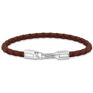 Thomas Sabo Sterlingsilber Brauner Lederarmband - Armbänder Thomas Sabo Sterlingsilber Brauner Lederarmband - Armbänder