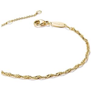 Thomas Sabo Charm Club Gold Plated Singapore Bracelet - Charm Connect Thomas Sabo Charm Club Gold Plated Singapore Bracelet - Charm Connect