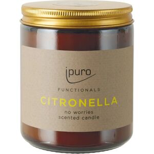 Ipuro Citronella Wachslichter - Duftkerze mit Zitronella, Braun, 200g Ipuro Citronella Wachslichter - Duftkerze mit Zitronella, Braun, 200g