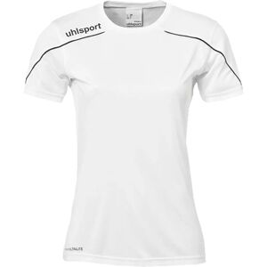 Uhlsport Modell Stream Weiß Kurzarm T-Shirt - T-Shirt Uhlsport Modell Stream Weiß Kurzarm T-Shirt - T-Shirt