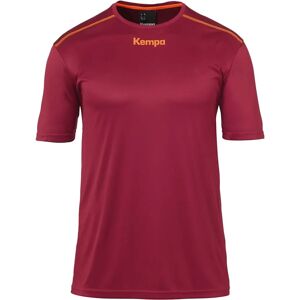 KEMPA Red Polyester Football T-Shirt - T-Shirt KEMPA Red Polyester Football T-Shirt - T-Shirt