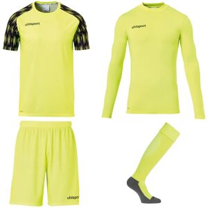 Uhlsport Reaction Goalkeeper Set - Youth Yellow Uhlsport Reaction Goalkeeper Set - Youth Yellow