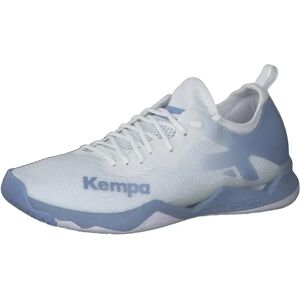 KEMPA Wing Lite 2.0 - Buty do halówki - Biało/Blue Lago KEMPA Wing Lite 2.0 - Buty do halówki - Biało/Blue Lago