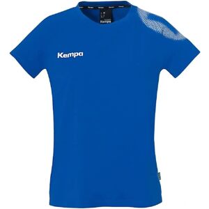 KEMPA Core Blue Women’s Football T-Shirt - T-Shirt KEMPA Core Blue Women’s Football T-Shirt - T-Shirt