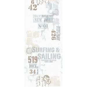 Living Walls Vinylpaneel Grijs - Behang Living Walls Vinylpaneel Grijs - Behang