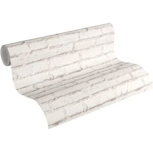 Living Walls Essentials Gray Stone Wallpaper - Wallcovering Living Walls Essentials Gray Stone Wallpaper - Wallcovering