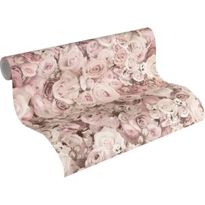 Papel pintado Urban Flowers Beige de A.S. Creation - Floral, Lavable, Fácil de Aplicar Papel pintado Urban Flowers Beige de A.S. Creation - Floral, Lavable, Fácil de Aplicar