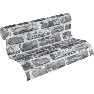 A.S. Création Neue Bude 2.0 Grey Brick Wallpaper - Wallpaper A.S. Création Neue Bude 2.0 Grey Brick Wallpaper - Wallpaper