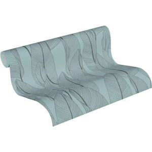 A.S. Creation Exotic Life Model 364972 Blue Botanical Wallpaper - Wallpaper A.S. Creation Exotic Life Model 364972 Blue Botanical Wallpaper - Wallpaper