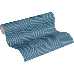 Living Walls Metropolitan Stories Petrol Groen 3D Behang - Behang Living Walls Metropolitan Stories Petrol Groen 3D Behang - Behang