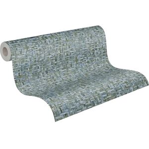 ARCHITECTS PAPER Jungle Chic Blau Vliesbehang - behang ARCHITECTS PAPER Jungle Chic Blau Vliesbehang - behang