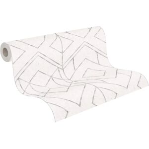 Papel pintado geométrico gris de Living Walls - Revestimiento mural Papel pintado geométrico gris de Living Walls - Revestimiento mural