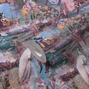 A.S. CREATION Dream Flowery Blau Wandtapete - Vintage Ethnomuster A.S. CREATION Dream Flowery Blau Wandtapete - Vintage Ethnomuster