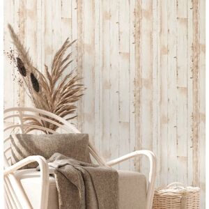 A.S. CREATION Carta da parati legno beige - Vlies A.S. CREATION Carta da parati legno beige - Vlies