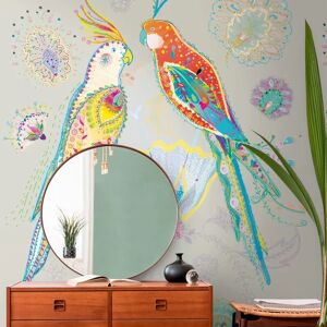 LIVING WALLS House of Turnowsky Blumen Bunt Behang - Behang LIVING WALLS House of Turnowsky Blumen Bunt Behang - Behang