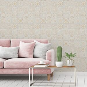 A.S. CREATION Vintage Tegel behang - Wandbekleding A.S. CREATION Vintage Tegel behang - Wandbekleding