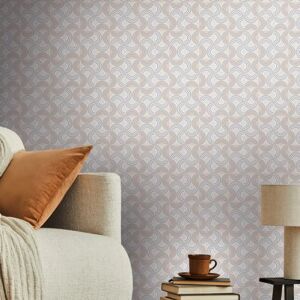 Papel pintado Livingwalls Beige Crema Azul Naranja Verde - 53cm x 10.05m Papel pintado Livingwalls Beige Crema Azul Naranja Verde - 53cm x 10.05m