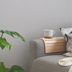 Papel pintado puntos lunares Landhaus - Vlies - Gris y Blanco - 53cm x 10.05m Papel pintado puntos lunares Landhaus - Vlies - Gris y Blanco - 53cm x 10.05m