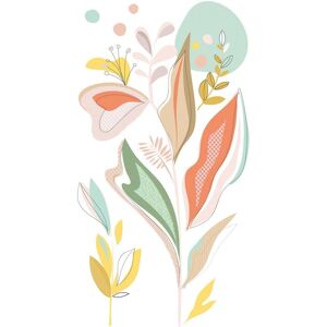 LIVING WALLS - Fototapete Floral - Bunt - 1,59m x 2,8m - Wallpaper - Publicité LIVING WALLS - Fototapete Floral - Bunt - 1,59m x 2,8m - Wallpaper - Publicité
