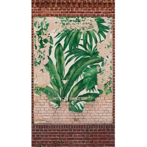 Livingwalls Beige Graffiti Steenwand Behang - Muurdecoratie Livingwalls Beige Graffiti Steenwand Behang - Muurdecoratie