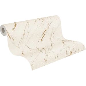 A.S. Creation White Kintsugi Metallic Gold Wallpaper - Wallpaper A.S. Creation White Kintsugi Metallic Gold Wallpaper - Wallpaper