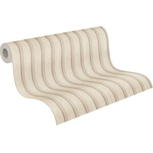 AS Creation Houten Latten Behang Beige - Behang AS Creation Houten Latten Behang Beige - Behang