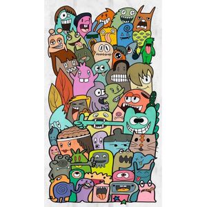 Livingwalls The Wall III Comic Behang - Behang Livingwalls The Wall III Comic Behang - Behang