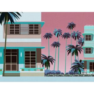 Livingwalls Florida Palmas Ciudad Papel Pintado - Papel de Pared Livingwalls Florida Palmas Ciudad Papel Pintado - Papel de Pared