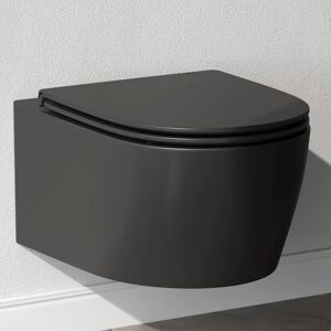 AM.PM CXB1700MBSC Toilette suspendue - Système double chasse Céramique moderne - Publicité AM.PM CXB1700MBSC Toilette suspendue - Système double chasse Céramique moderne - Publicité