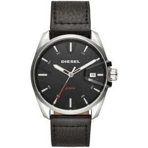 Diesel MS9 Cuir Noir - Montre Homme Diesel MS9 Cuir Noir - Montre Homme