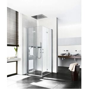 Kermi Diga Entrée Coin Blanche - Porte de Douche avec Vitres - Publicité Kermi Diga Entrée Coin Blanche - Porte de Douche avec Vitres - Publicité