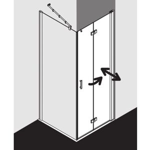 Porte de douche Kermi DI2SR - Sans barrière, Argent brillant, Verre de sécurité - Publicité Porte de douche Kermi DI2SR - Sans barrière, Argent brillant, Verre de sécurité - Publicité